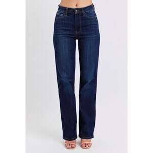 Judy Blue High Waist Straight Denim Jeans 82627 Size 11/30 *EUC